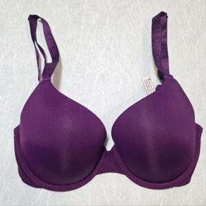 Victoria's Secret T-Shirt Pushup Full Coverage Purple 32D